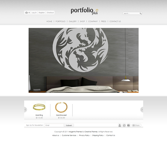 Magento Supreme Themes: Photography Templates For Magento Store