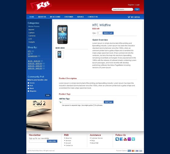 Magento Supreme Themes: Free Magetno Themes